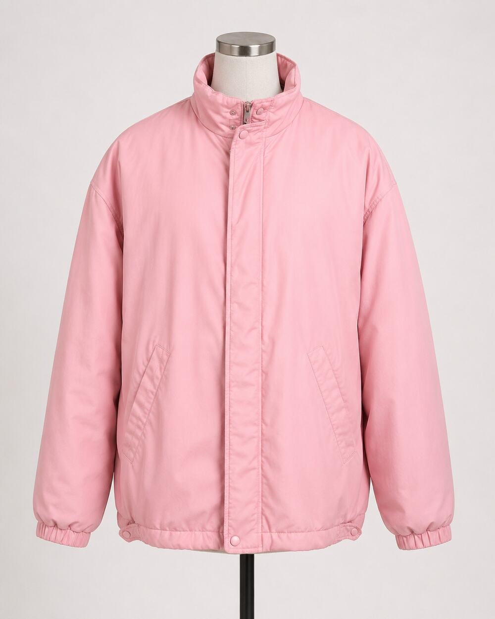 Pink Jacket Vintage Puffer Large Best Sportiv Athleisure 90s